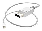 UNC Group - DisplayPort cable - Mini DisplayPort (M) to DisplayPort (M) - DisplayPort 1.1 - 3.05 m - 4K30Hz support - white 1 thumbnail image