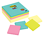 Post-it® Super Sticky Notes, 24 Pads, 3 in x 3 in, 2x the Sticking Power, School Supplies and Office Products, Sticky Notes  - 65424SSCYM 1 thumbnail image