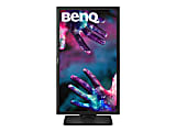BenQ DesignVue PD2700Q - PD Series - LED monitor - 27" - 2560 x 1440 QHD @ 60 Hz - IPS - 350 cd/m² - 1000:1 - 4 ms - HDMI, DisplayPort, Mini DisplayPort - speakers - black