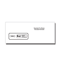ComplyRight Single-Window Envelopes For 3-Up 1099 Tax Forms, 3 7/8" x 8 3/8" , White, Pack Of 100