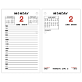 AT-A-GLANCE 2023 RY Daily Loose-Leaf Desk Calendar Refill, Standard, 3 1/2" x 6" 1 thumbnail image