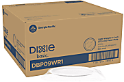 Dixie® Basic Wrapped Paper Plates, 8-1/2, White, Pack Of 500 Plates 1 thumbnail image