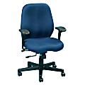 Eurotech Multifunction Task Chair, Navy/Black