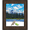 Amanti Art Picture Frame, 22" x 26", Matted For 16" x 20", Ridge Bronze
