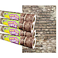 Teacher Created Resources® Better Than Paper® Bulletin Board Paper Rolls, 4' x 12', Brick and Plaster, Pack Of 4 Rolls 1 thumbnail image
