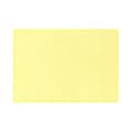 LUX Flat Cards, A2, 4 1/4" x 5 1/2", Lemonade Yellow, Pack Of 50