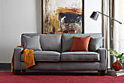 Serta® Deep-Seating Palisades Sofa, 78", Gray/Espresso 1 thumbnail image
