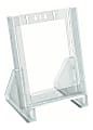 Azar Displays 1-Pocket Plastic Brochure Holders, Clear, Pack Of 10 Holders