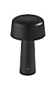 Adesso Lenny LED Cordless Indoor/Outdoor Table Lamp, 10”H, Black 1 thumbnail image