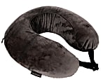 Samsonite® Travel Pillow, Neck, 13"H x 9"W x 3"D, Gray 1 thumbnail image
