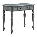 Office Star™ Country Meadows 36"W Writing Desk, Antique Gray