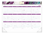 Cambridge® Agate Monthly Desk Pad Calendar, 22" x 17", January to December 2020