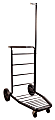 CSL Lug-A-Bout Compact Luggage Cart, 73"H x 23-1/2"W x 37-1/2"D, Black 1 thumbnail image