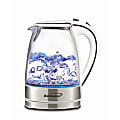 Brentwood Tempered Glass Tea Kettle, 1.7-Liter, White 1 thumbnail image