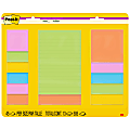 Post-it Super Sticky Notes, Assorted Sizes, Energy Boost Collection, Lined and unlined, 13 Pads/Pack, 45 Sheets/Pad