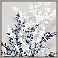 Amanti Art Blue Spring II by Isabelle Z Framed Canvas Wall Art Print, 22”H x 22”W, Greywash