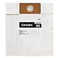 Sanitaire WA Premium Paper Vacuum Bags, 28-Quart, White, Pack Of 3 Bags