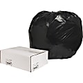 Nature Saver 1.25 mil Can Liners, 56 Gallons, 43" x 48", 75% Recycled, Black, Box Of 100 1 thumbnail image