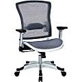 Office Star™ Space Seating 317 Series Ergonomic Mesh High-Back Executive Chair, Platinum 1 thumbnail image