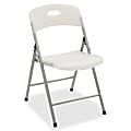 Lorell® Translucent Folding Chairs, Clear, Set Of 4 Chairs 1 thumbnail image