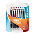 Paper Mate® InkJoy® 550 RT Ballpoint Pens, Medium Point, 1.0 mm, Assorted Translucent Barrels, Assorted Ink Colors, Pack Of 8