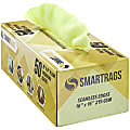 Hospeco SmartRags® Disposable Microfiber Towels, 35 Gram, 215 GSM, 16" x 16", Yellow, 50 Towels Per Box, Case Of 8 Boxes 1 thumbnail image