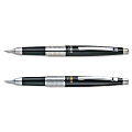 Pentel® Sharp Kerry Mechanical Pencils, #2 Lead, Fine Point, 0.5 mm, Black Barrel, Pack Of 3