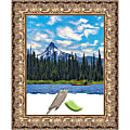 Amanti Art Florentine Gold Wood Picture Frame, 14" x 17", Matted For 11" x 14" 1 thumbnail image