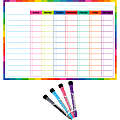 Teacher Created Resources Colorful Dry-Erase Magnetic Task Chart, 17" x 12", Multicolor 1 thumbnail image