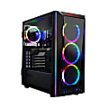 CLX SET TGMSETRTH0B31BM Liquid-Cooled Gaming Desktop PC, AMD Ryzen 9, 32GB Memory, 3TB Hard Drive/480GB Solid State Drive, Windows® 10 Home
