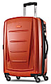 Samsonite® Winfield 2 Polycarbonate Rolling Spinner, 24"H x 16 1/2"W x 11"D, Orange 1 thumbnail image