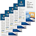 Business Source Bright White Premium-quality Address Labels - 1"x 2 5/8" - Permanent Adhesive - Rectangle - 21050CT 1 thumbnail image