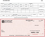Continuous Payroll Checks For RealWorld®, 9 1/2" x 7", Box Of 250, CP20, Bottom Voucher