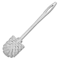 Rubbermaid Commercial Toilet Bowl Brush - Polypropylene Bristle - 1.13" Brush Face - 15" Overall Length - Plastic Handle - 24 / Carton - White