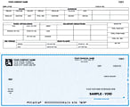 Continuous Payroll Checks For RealWorld®, 9 1/2" x 7", 2-Part, Box Of 250, CP49, Bottom Voucher 1 thumbnail image