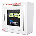 ZOLL® AED Wall Cabinet, 17"H x 17"W x 9-1/2"D, White 1 thumbnail image