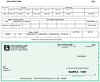 Continuous Payroll Checks For RealWorld®, 9 1/2" x 7", 3-Part, Box Of 250, CP20, Bottom Voucher 1 thumbnail image