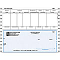 Custom Continuous Payroll Checks For One Write Plus®, 9 1/2" x 7", 3-Part, Box Of 250 1 thumbnail image
