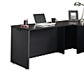 Sauder® Via 48"W Desk Return, Bourbon Oak/Soft Black 1 thumbnail image
