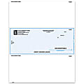 Custom Laser Direct Deposit Advice Checks For Sage 50 U.S., 8-1/2" x 11", 2-Part, Box of 250 1 thumbnail image
