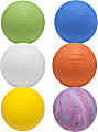 Champion Sports Official Lacrosse Ball Set, 2-1/2", Assorted Colors, Set Of 6 Balls