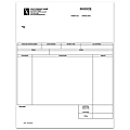 Custom Laser Service Invoice For One Write Plus®, 8 1/2" x 11", 1 Part, Box Of 250 1 thumbnail image