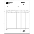 Custom Laser A/R Invoice For ACCPAC®, 8 1/2" x 11", 1 Part, Box Of 250