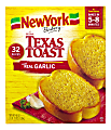 New York Garlic Texas Toast, 44.96 Oz, Box Of 32 Slices