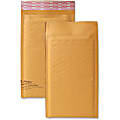 Sealed Air JiffyLite Cellular Cushioned Mailers - Bubble - #00 - 5" Width x 10" Length - Peel & Seal - Kraft - 25 / Carton - Kraft 1 thumbnail image