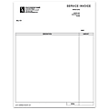 Custom Laser Forms, Service Invoice For Dynamics®/Solomon®, 8 1/2" x 11",  Box Of 250