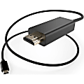 Unirise USB Type C to HDMI Male Cable 6 Feet - 6 ft HDMI/USB A/V Cable  - USBCHDMI06F 1 thumbnail image