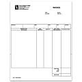 Custom LF-CI199 Laser Service Invoice For DACEASY®, 8 1/2" x 11", 1 Part, Box Of 250 1 thumbnail image
