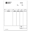 Custom Laser Product Invoice For DACEASY®, 8 1/2" x 11", 1 Part, Box Of 250 1 thumbnail image