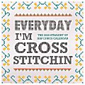 2025 TF Publishing Monthly Wall Calendar, 12” x 12”, Cross Stitch Lyrics, January 2025 To December 2025 1 thumbnail image